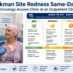 Hickman Site Redness Same-Day Triage in Oncology Access Clinic at an Outpatient Clinic
