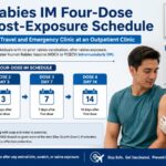 Rabies IM Four-Dose Post-Exposure Schedule in Travel and Emergency Clinic at an Outpatient Clinic
