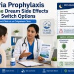 Malaria Prophylaxis Mefloquine Dream Side Effects and Switch Options in Travel Clinic at an Outpatient Clinic